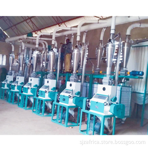 50T/24H Maize Flour Mill for Africa Market